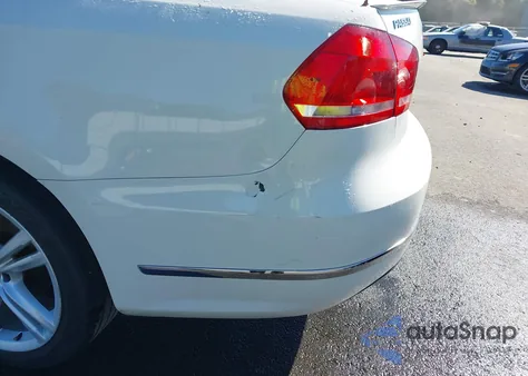 2013 Volkswagen Passat 2.0L Tdi Se from USA, damaged, VIN 1VWBN7A39DC046214